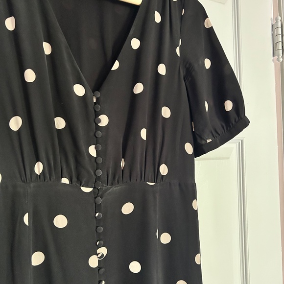 Sezane Sollie Polka Dot Dress - Picture 4 of 6